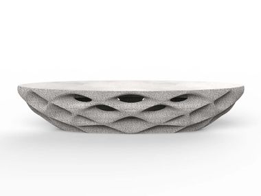 3D-printed concrete bench BENCH studiooberhauser