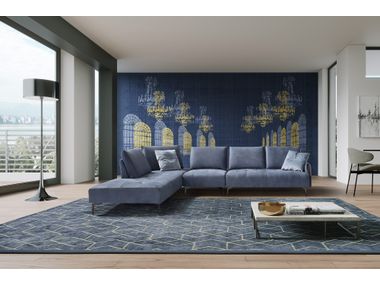 SWING | Leather sofa By Marinelli Home