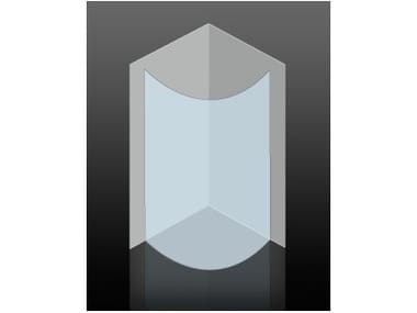 Box doccia tondi ad angolo VISMARAVETRO