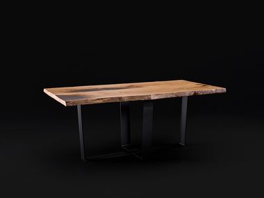Table Semi-finished chestnut essence Bruno Spreafico