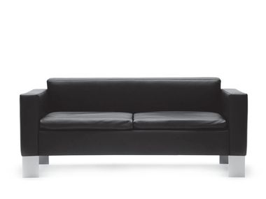 2 seater leather sofa .U TWO 2502 Spiegels
