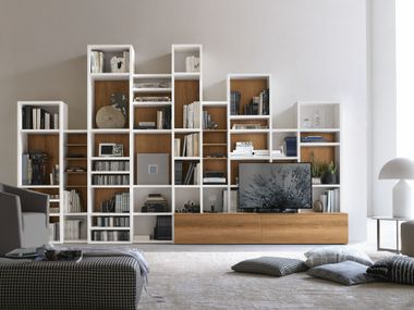 Sectional bookcase UNIT A086 Tomasella