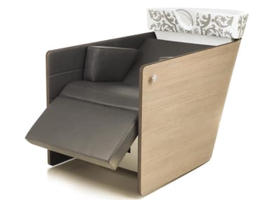 Lavatesta per parrucchieri VA PENSIERO SHIATSU WOOD Gamma & Bross