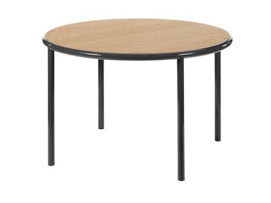 Round wooden garden table WOODEN TABLE valerie_objects
