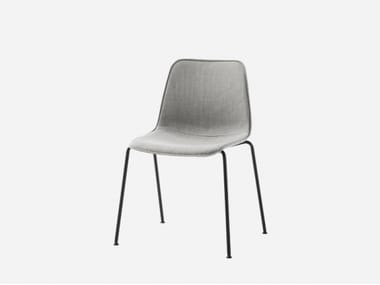 Stackable fabric chair VARYA TAPIZ