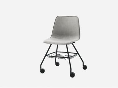 Fabric training chair with storage space VARYA TAPIZ INCLASS
