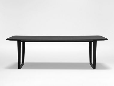 Rectangular wood veneer table VERGE CAMERICH