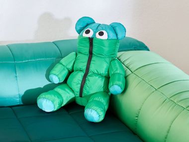 Spiel aus Technischem Gewebe für Kinder CUDDLY PILLOW - MOSS vetsak