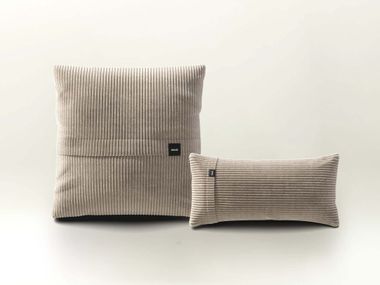 Cuscino a tinta unita in tessuto PILLOW SET 1 - CORD VELOUR vetsak