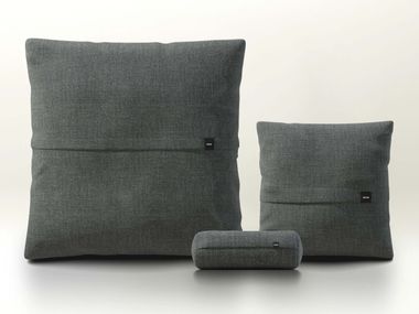 Cuscino a tinta unita in tessuto per esterni PILLOW SET 2 - PIQUE vetsak