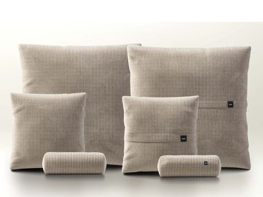Cuscino a tinta unita in tessuto PILLOW SET 3 - CORD VELOUR vetsak