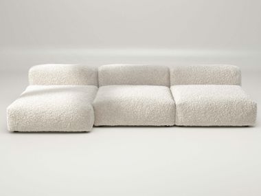 Modular sofa with chaise longue SOFA SET 04 - DOODLE vetsak