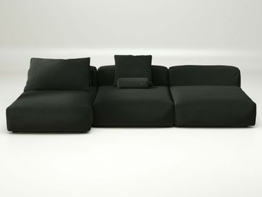 Modular sofa with chaise longue SOFA SET 04 - LOOP LOOP vetsak