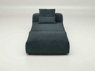 Gepolsterte Récamiere für den Garten mit Rückenlehne SOFA SET 07 - PIQUE vetsak