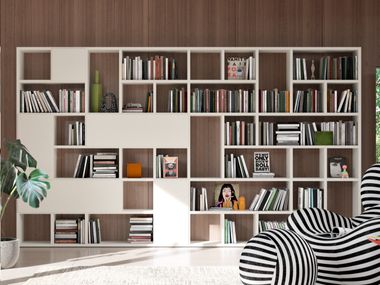Libreria a giorno a parete componibile VITA Kettnaker