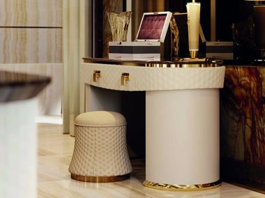 Leather dressing table VOGUE Turri