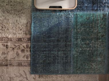 Patchwork rectangular rug VOLTA Tonin Casa