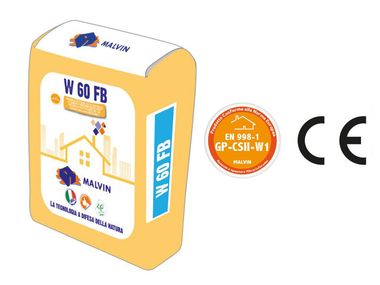 Faserverstärkter Putz und Spezialputz W 60 FB Malvin