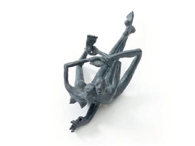 Scultura in bronzo WALKING IN THE AIR Gardeco Objects