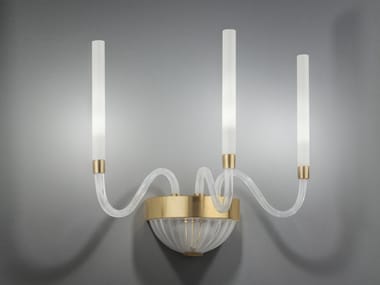 Lampada da parete in vetro TYRA | Lampada da parete Euroluce Lampadari