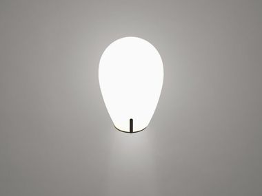 Lampada da parete in acciaio e vetro EQUILIBRIO | Lampada da parete
