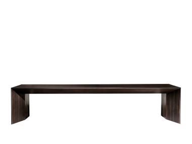 Wood veneer coffee table for living room WIND HC28 maison