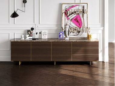 Madia componibile in legno con cassetti MIO Kettnaker