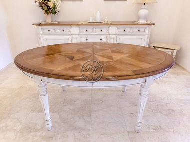 Round custom wooden table Wooden Table 1 GH LAZZERINI