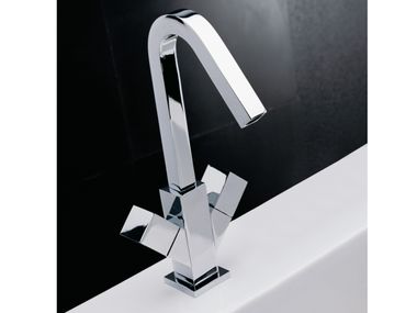 Rubinetterie Treemme, X-CHANGE Miscelatore per lavabo da piano monoforo in ottone