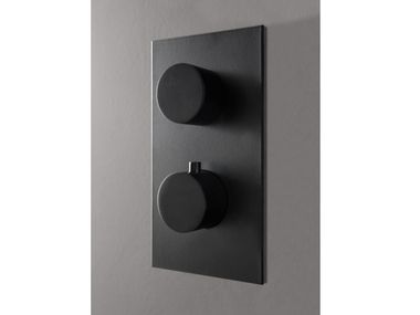 Rubinetterie Treemme, X-CHANGE Miscelatore per doccia termostatico in ottone con piastra