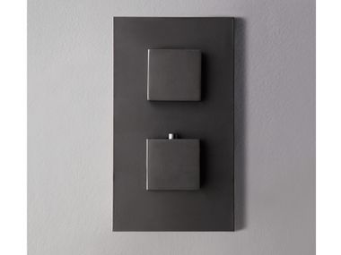 Rubinetterie Treemme, X-CHANGE Miscelatore per doccia a 2 fori termostatico in ottone