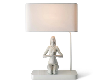 Porcelain table lamp YOGA II Lladró