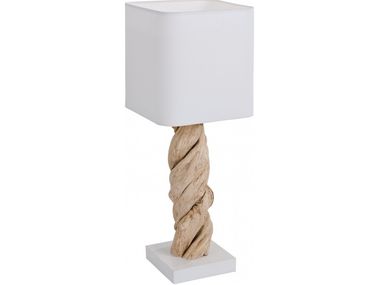 Wooden table lamp ZANAGA Flam & Luce