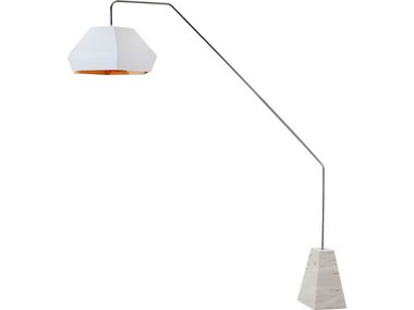 Marble floor lamp ZOOM Flam & Luce