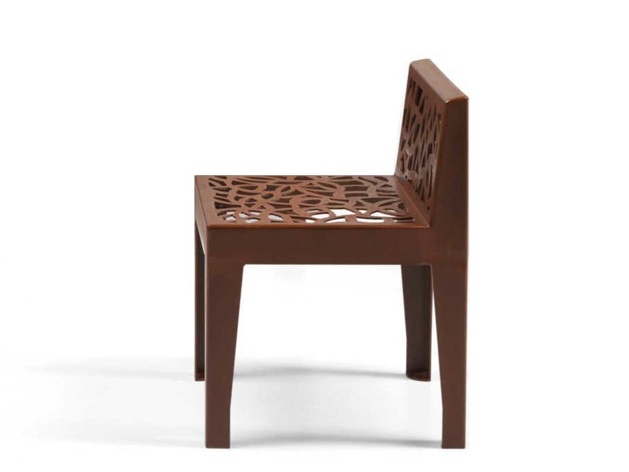 Sedia da giardino in acciaio Corten™