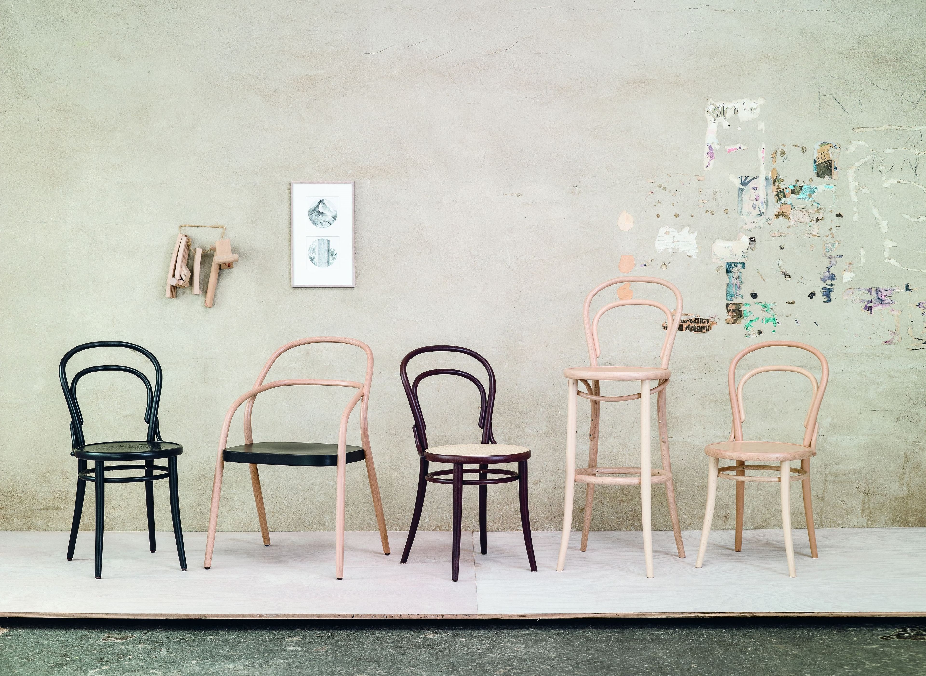 002 by TON - Sedia in legno - 5