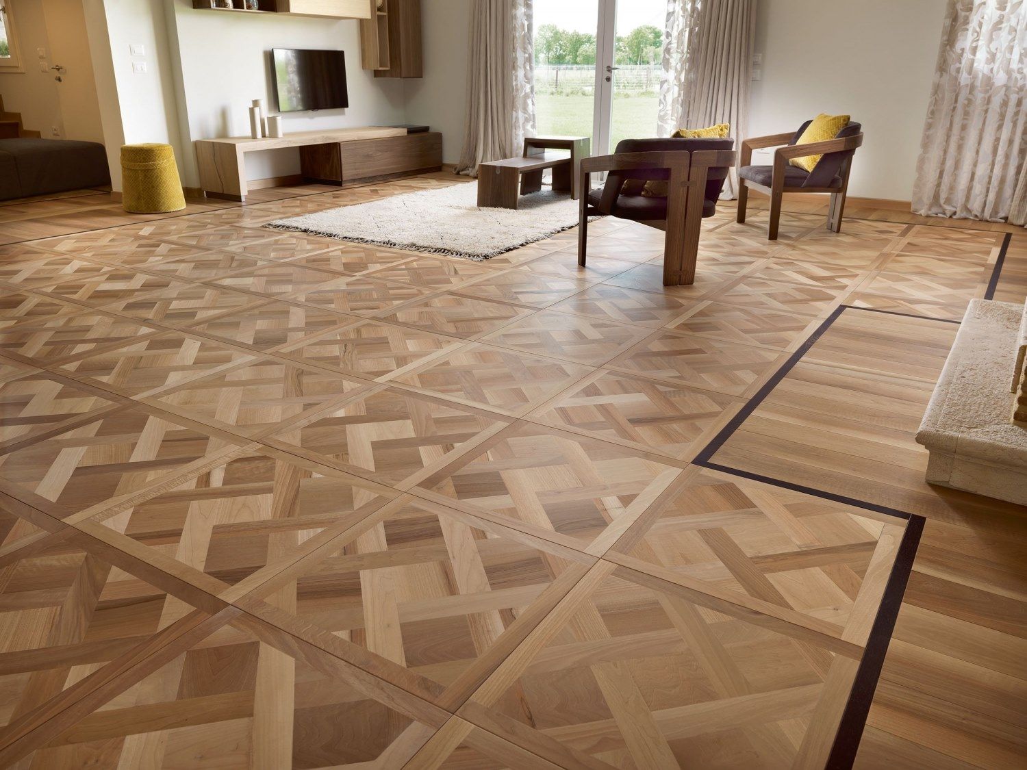 MODULO HERITAGE VERSAILLES 980 by FOGLIE D'ORO - Pavimento in noce - 2