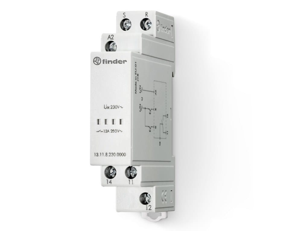 13.11 | Relè by Finder - Relè bistabile con comando di reset