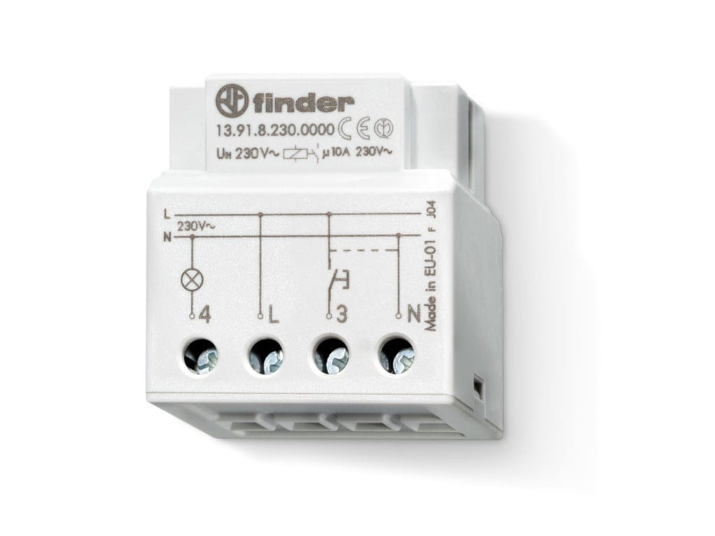 13.91 | Relè by Finder - Rele ad impulsi elettronico e monostabile modulare