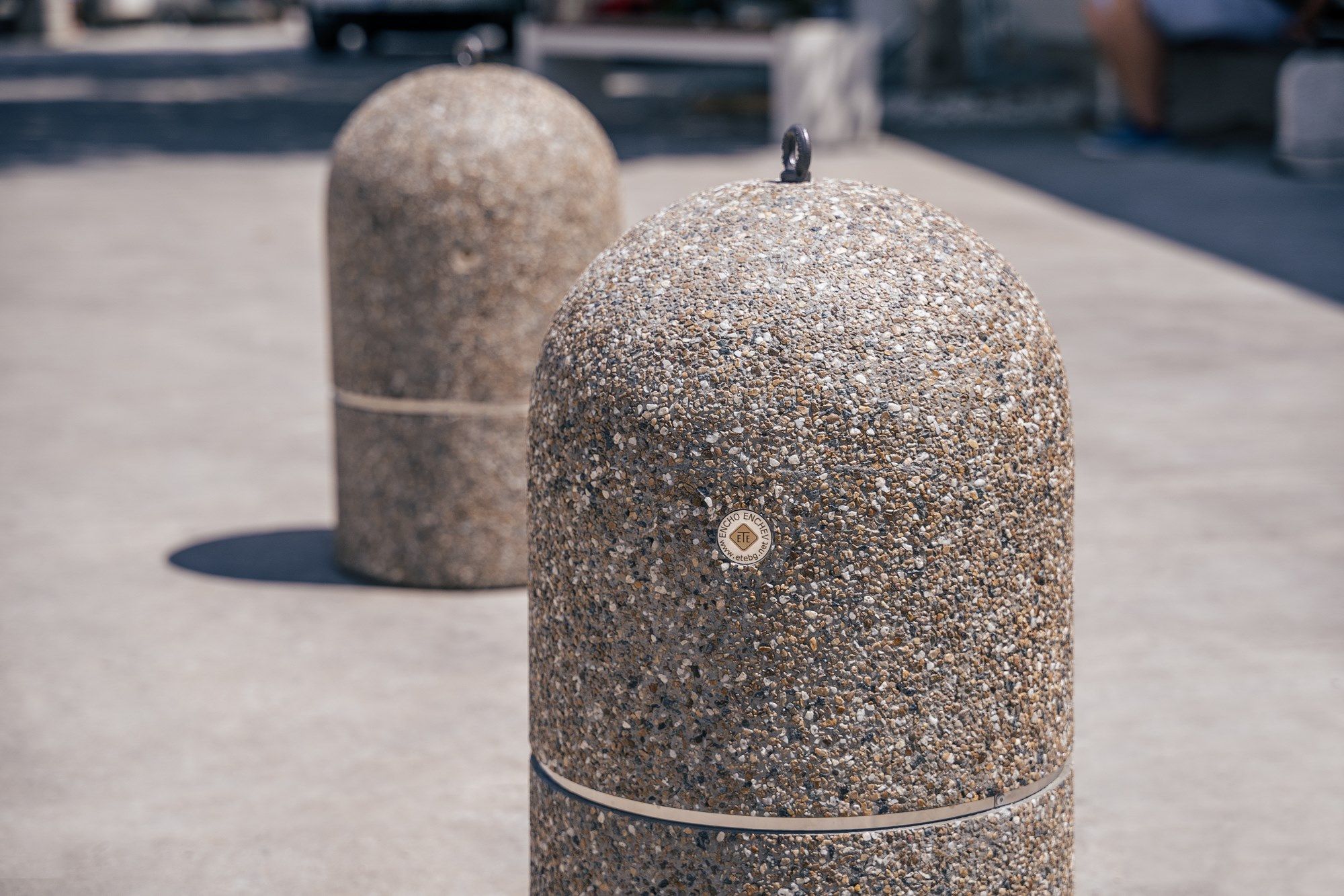 145/146 | Dissuasore by ENCHO ENCHEV - ETE - Dissuasore cilindrico fisso in calcestruzzo per catene - 5