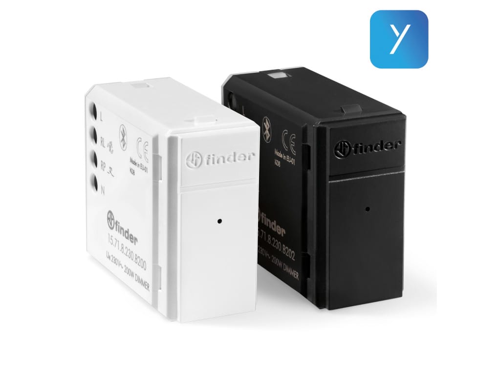 15.71 | Dimmer by Finder - Varialuce con montaggio da frutto