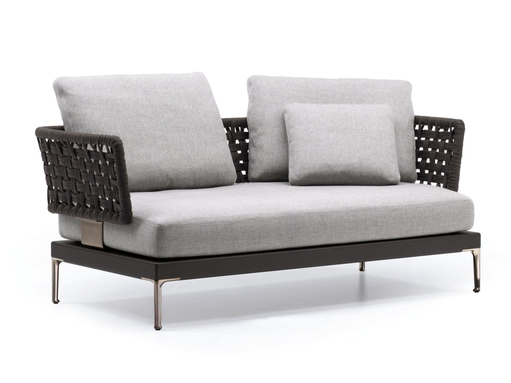 PATIO 2 seater garden sofa Patio Collection By Minotti design GamFratesi
