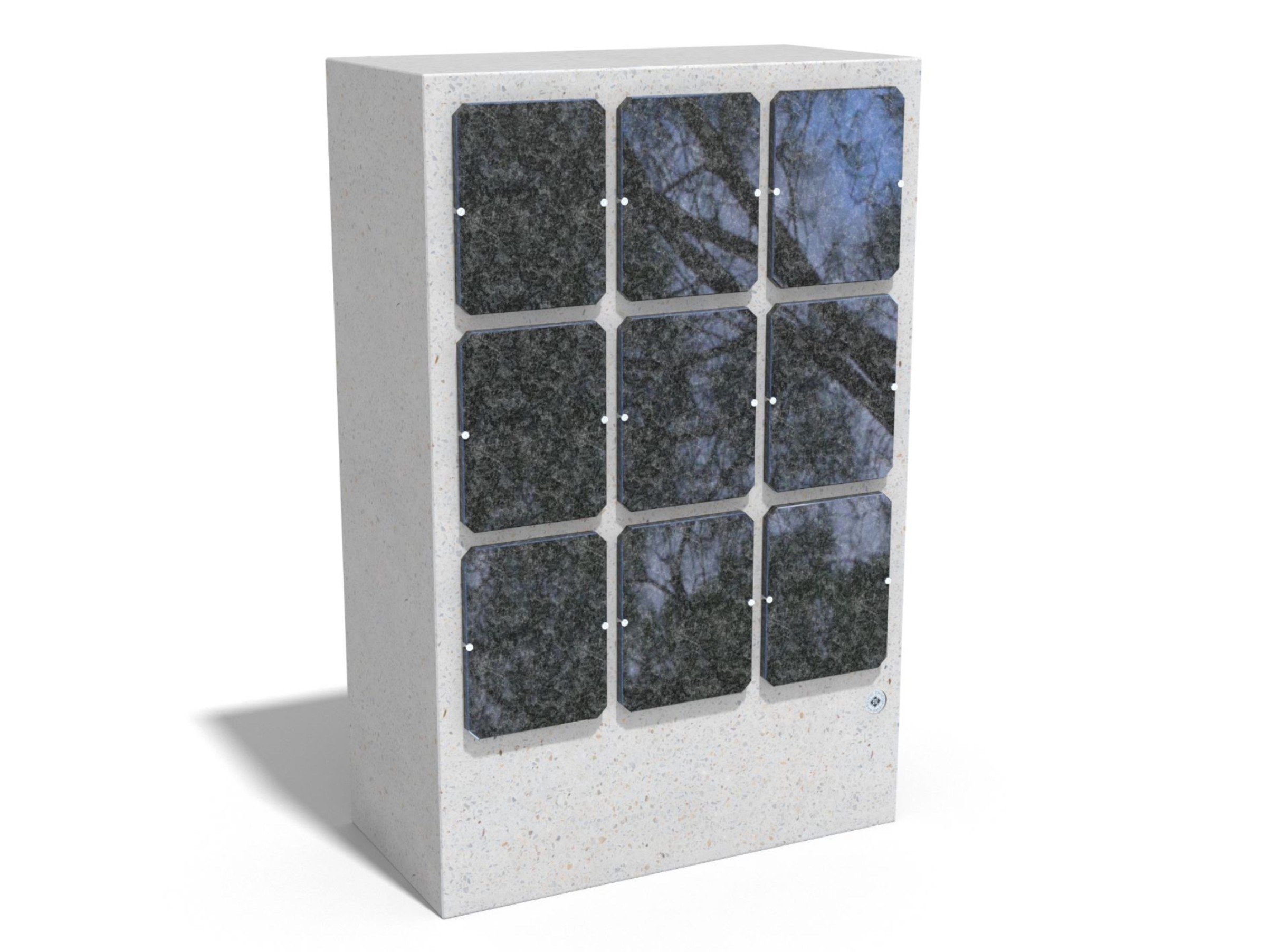 204 by ENCHO ENCHEV - ETE - Parete commemorativa in calcestruzzo