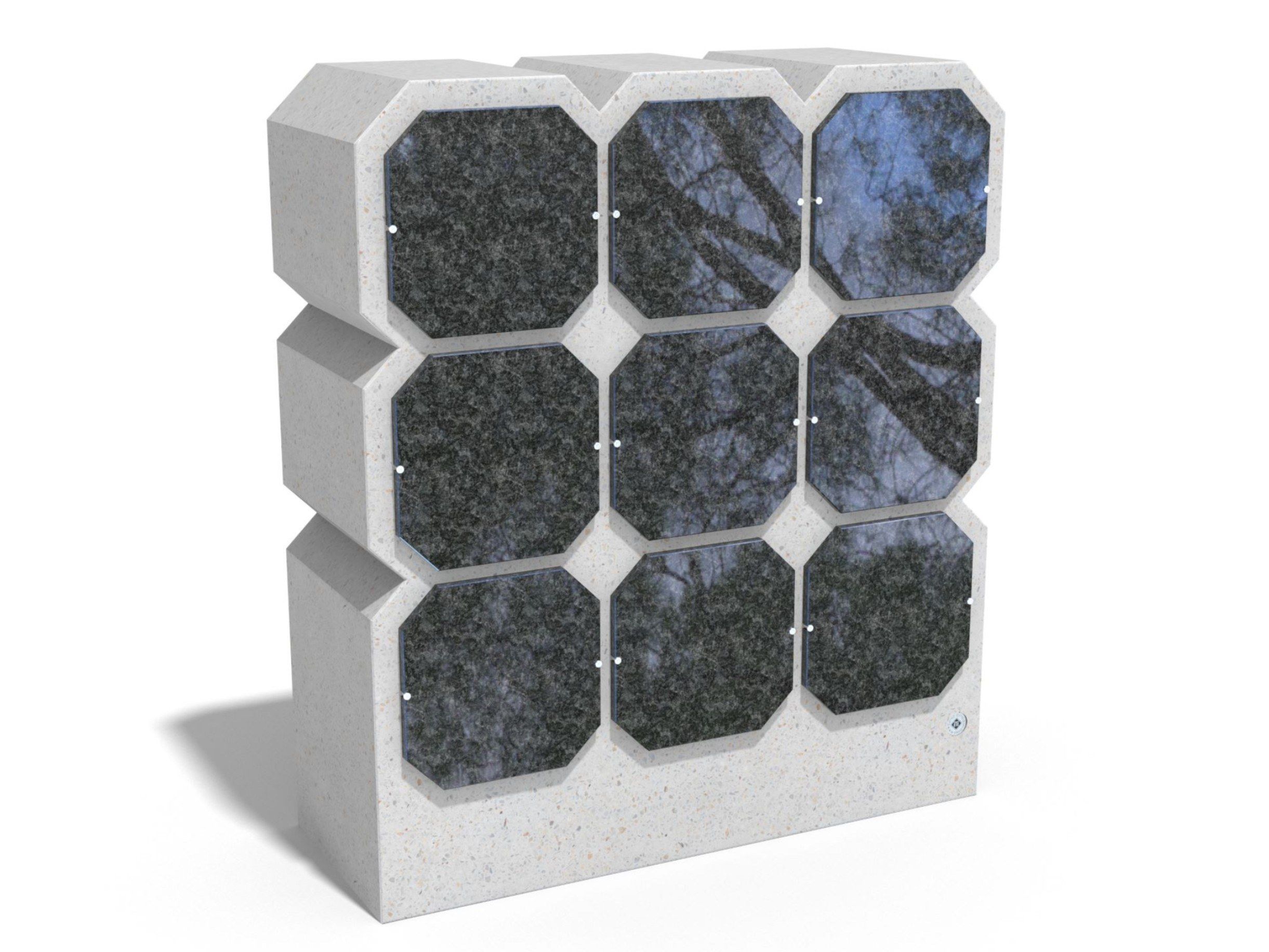 207 by ENCHO ENCHEV - ETE - Parete commemorativa in calcestruzzo