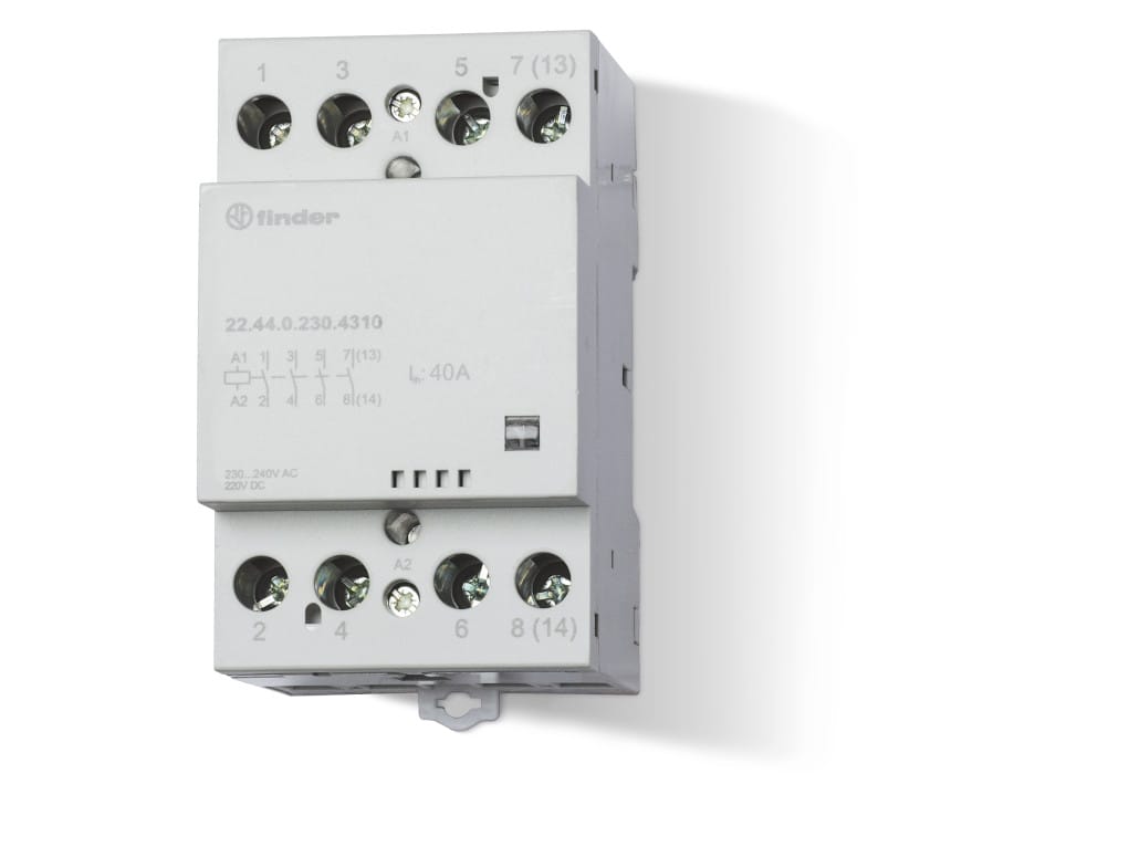 22.44 | Componente per automazione by Finder - Contattore modulare 40 A