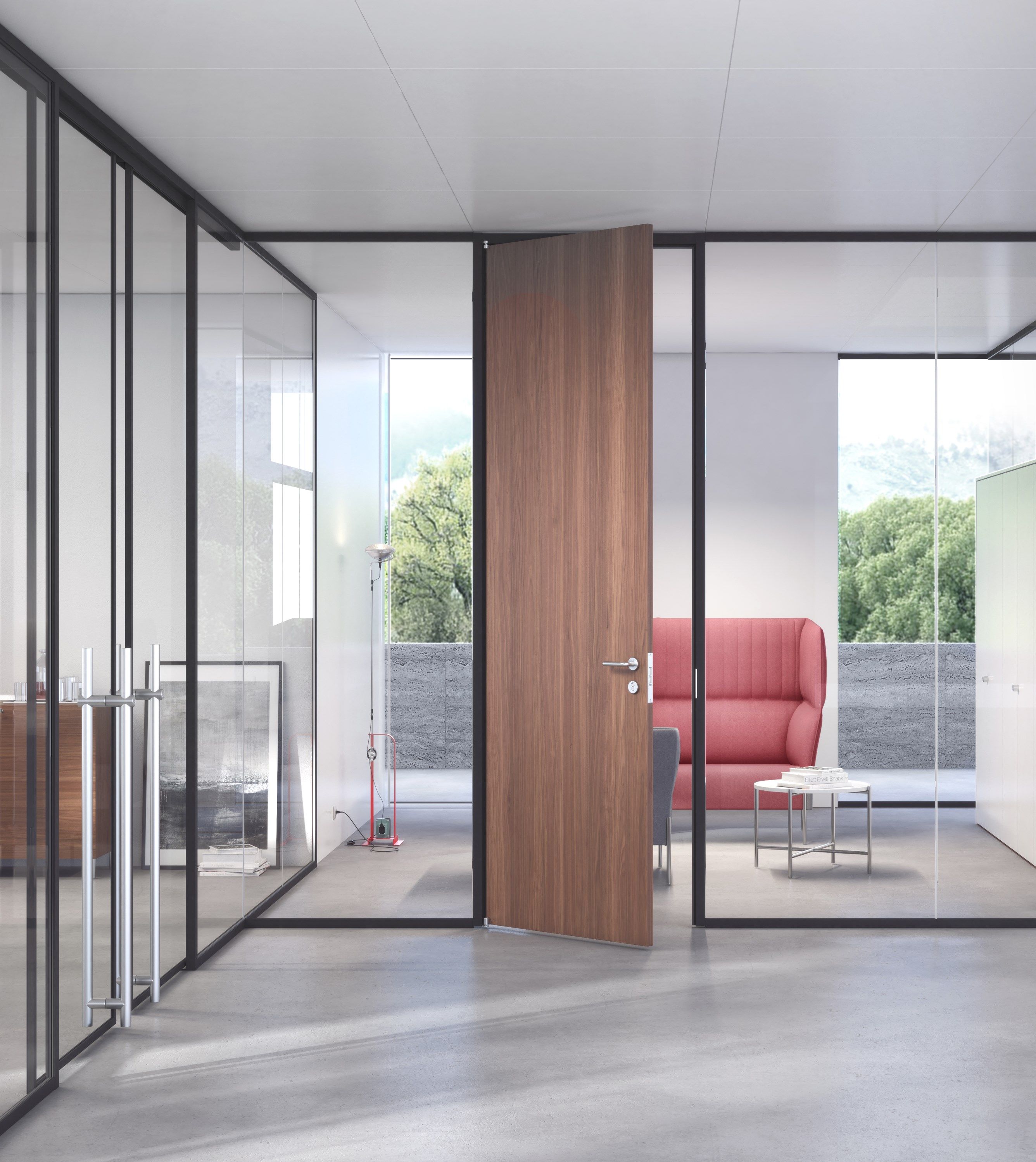 3-6-9 by ESTEL GROUP - Parete mobile in vetro temperato per ufficio - 10