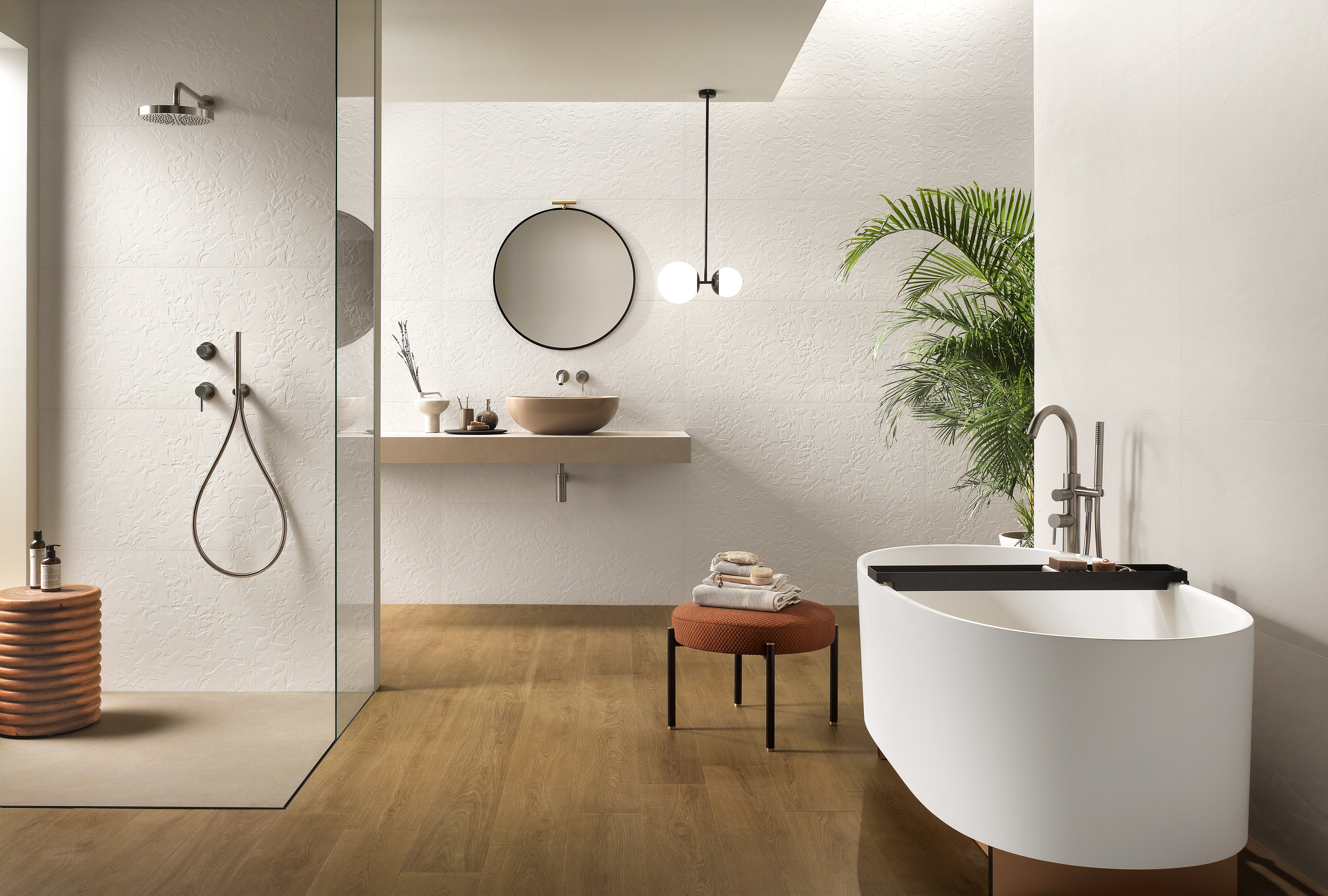 3D WALL PLASTER JASMINE 3D Wall Cladding By Atlas Concorde