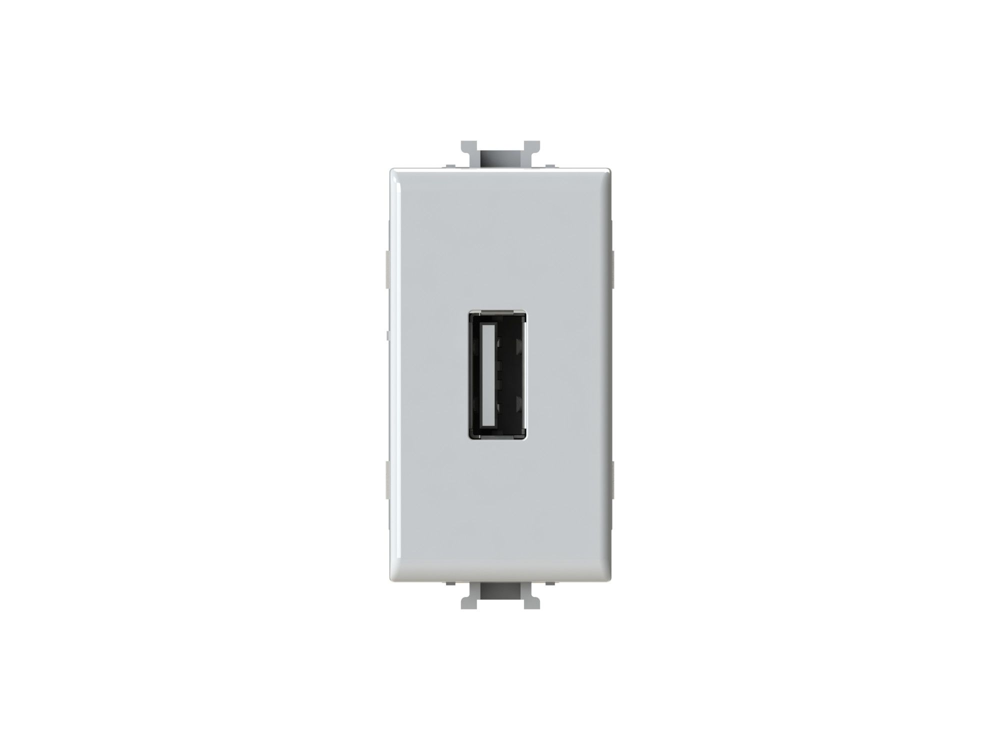 4B.AM.USB by 4 BOX - Alimentatore da incasso USB 2.1 per serie civile - 2