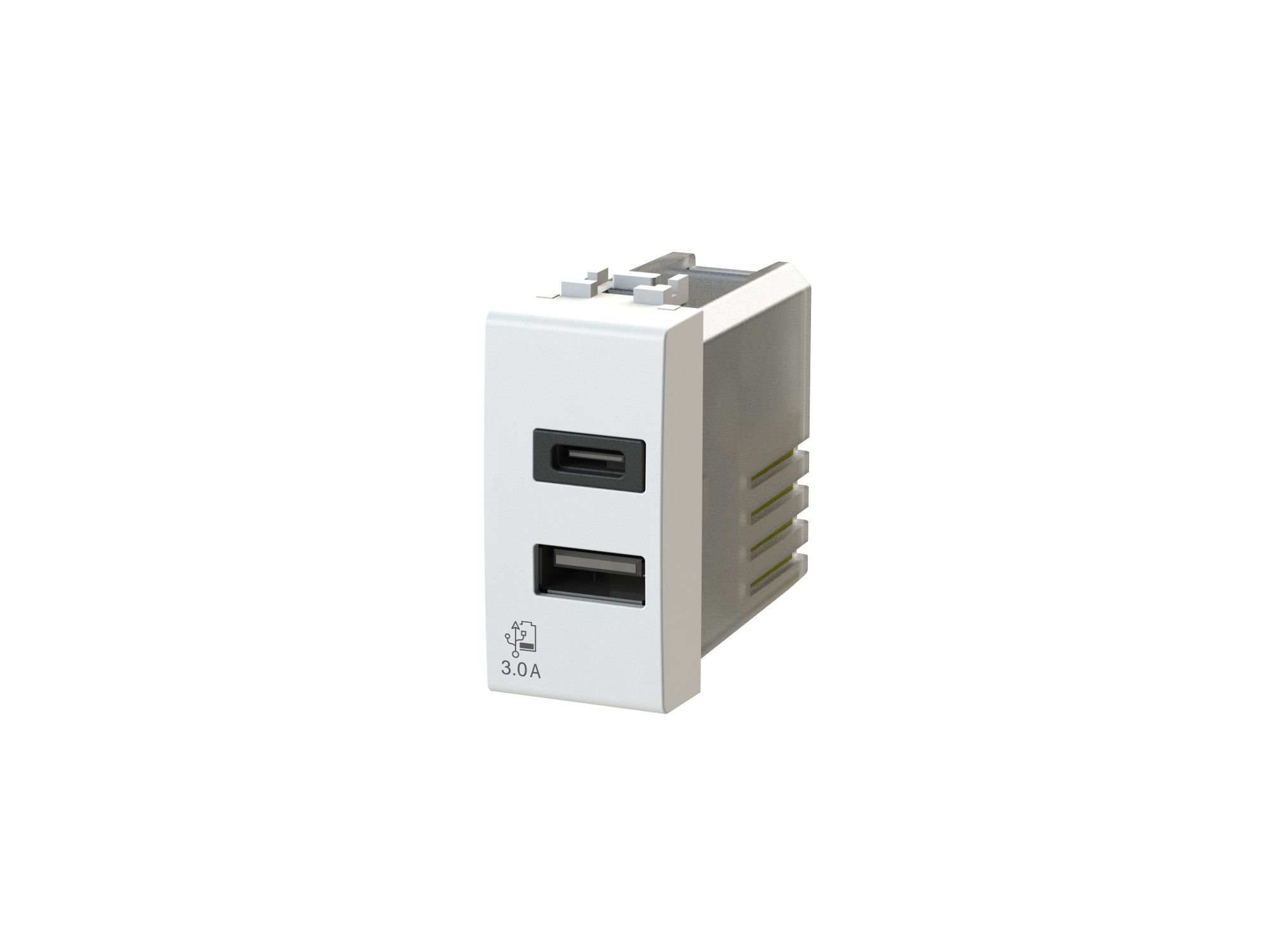 4B.N.USB.30 by 4 BOX - Alimentatore da incasso USB 3.0 per serie civile