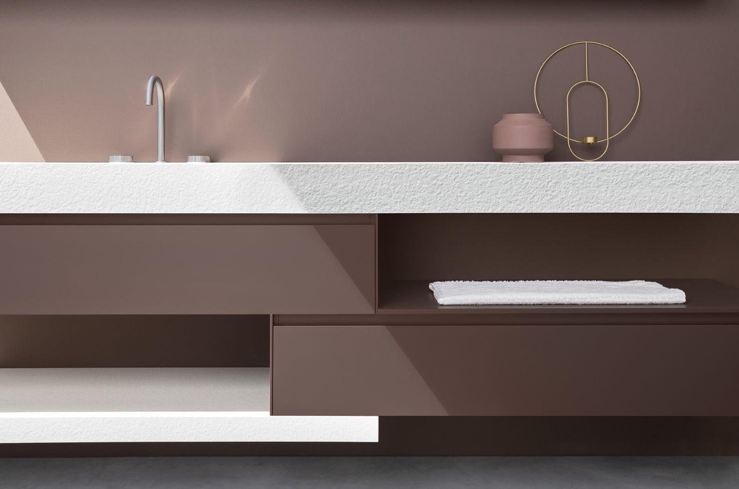 5.ZERO Double vanity unit By ARBLU